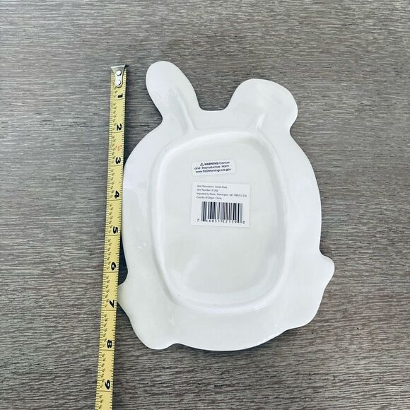 Easter Bunny Ceramic Spring Decor Tray Plate - Picture 3 of 3